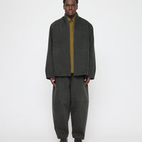 Open Short Coat - FW26 - Washed Black