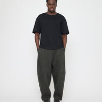 Elastic Panel Barrel Trouser - FW26 - Washed Black