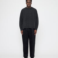 Roll Seam Sweater - FW26 - Speckle Charcoal
