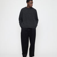 Roll Seam Sweater - FW26 - Speckle Charcoal