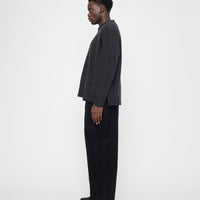 Roll Seam Sweater - FW26 - Speckle Charcoal