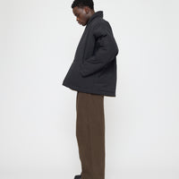 Reversible Padded Blazer - FW26 - Charcoal & Tan