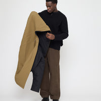 Reversible Padded Blazer - FW26 - Charcoal & Tan