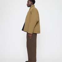 Reversible Padded Blazer - FW26 - Charcoal & Tan