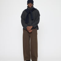 Chunky Ribbed Turtleneck Sweater - FW26 - Charcoal