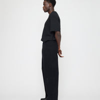 Signature Curve Legged Trouser - Brushed Twill Edition - Black
