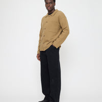 Signature Boiled Wool Shirt - Kelp