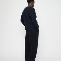 Oversized Pocket Pullover - FW26 - Navy Black
