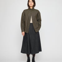 Unisex Dolman Shirt - Soft Denim Edition - FW26 - Olive