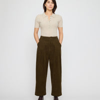 Collared Short Sleeves - FW26 - Sand Beige