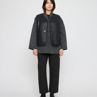 Oversized Blazer - FW26 - Washed Black