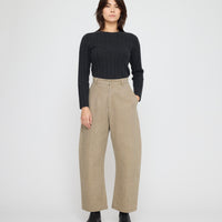 Ribbed Long Sleeves - FW26 - Charcoal