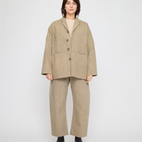 Oversized Blazer - FW26 - Washed Tan