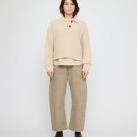 Polo Vest Pullover - FW26 - Off-White