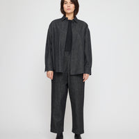 Unisex Dolman Shirt - Soft Denim Edition - FW26 - Black