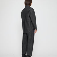 Unisex Dolman Shirt - Soft Denim Edition - FW26 - Black