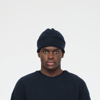 Merino Beanie - FW26 - Navy Black