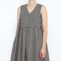 Gingham V-Neck Playdress - SS25 - Gingham