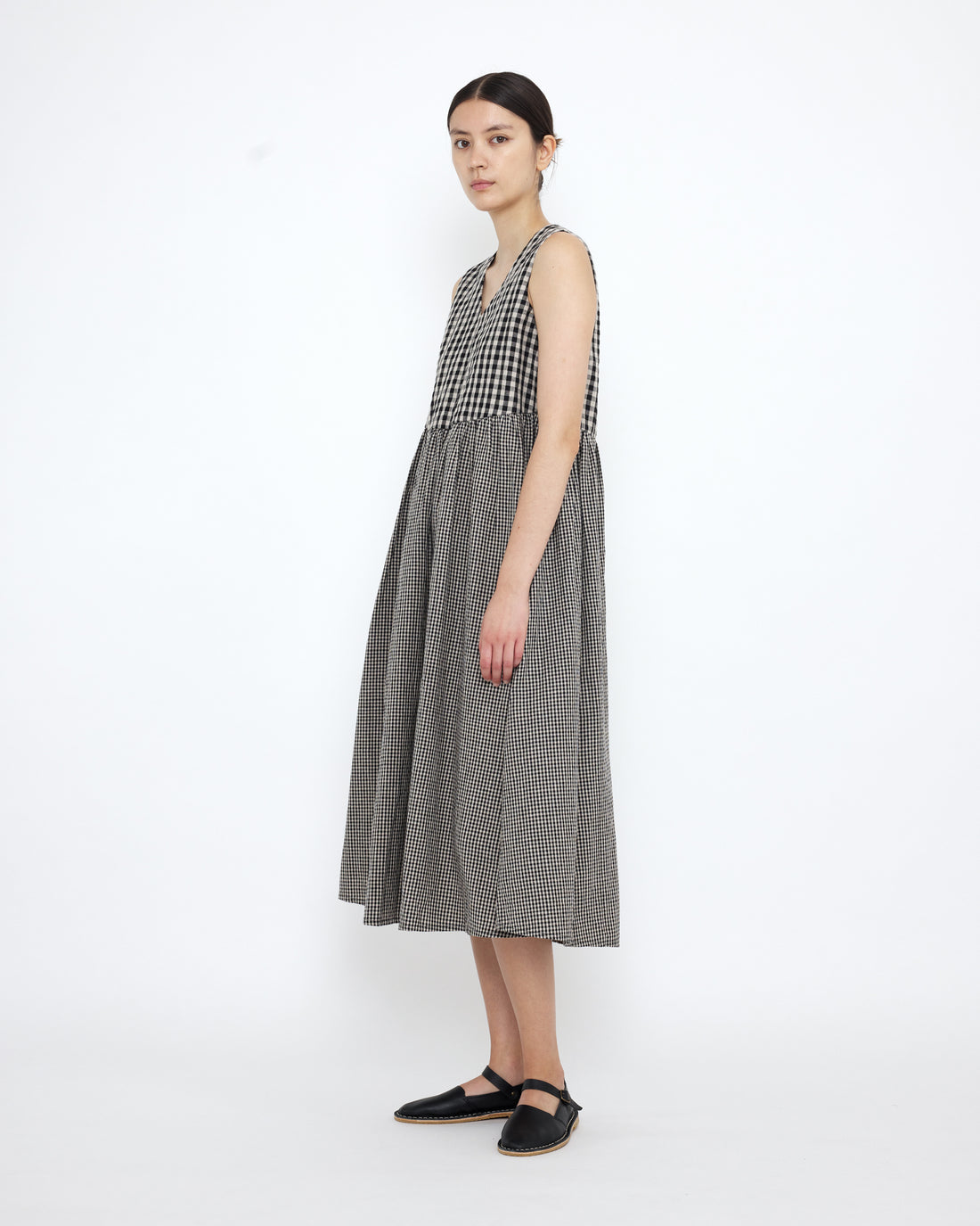 Gingham V-Neck Playdress - SS25 - Gingham