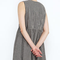 Gingham V-Neck Playdress - SS25 - Gingham