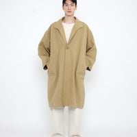 Spring Lapel Coat - SS25 - Washed Kelp