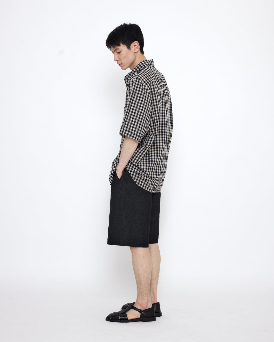 Gingham Double Pocket Shirt - SS25 - Gingham