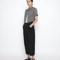 Gingham Cropped Shirt - SS25 - Gingham