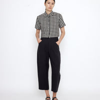 Gingham Cropped Shirt - SS25 - Gingham