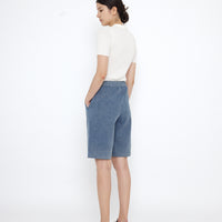 Collared V-Neck Fine Knit - SS25 - White