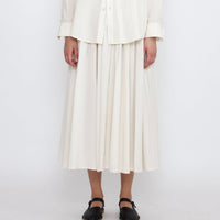 Soft Prairie Skirt - SS25 - Antique White