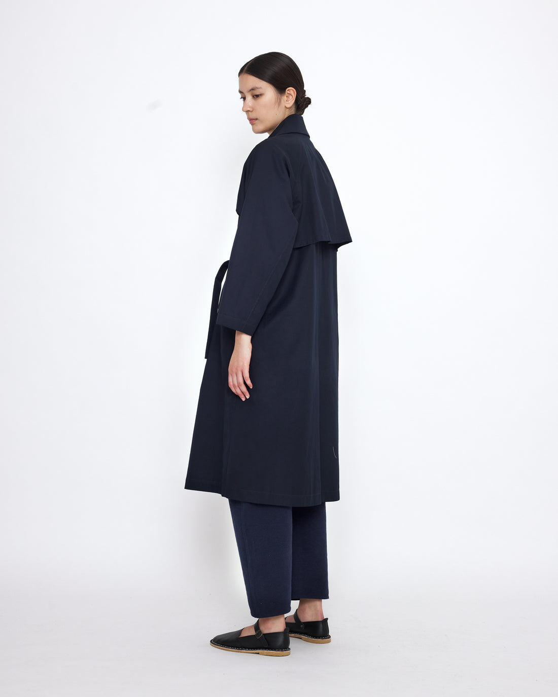 Spring Overcoat - SS25 - Navy
