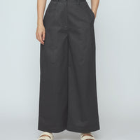 Wide-Legged Skate Trouser - SS26 - Charcoal Black
