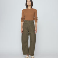 Curve Legged Work Trouser - SS26 - Olive Green