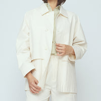 Spring Chore Jacket - SS26 - Rice White