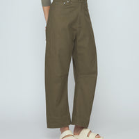 Curve Legged Work Trouser - SS26 - Olive Green