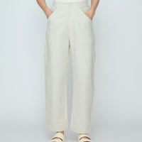 Signature Curve Legged Trouser - Canvas Edition - Oatmeal