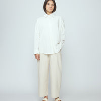 Signature Cocoon Dress Shirt - Off-White