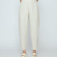 Signature Elastic Pull-Up Trouser - Classic Edition - Oatmeal
