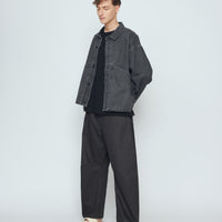 Signature Panel Pockets Jacket - Spring Edition - Washed Black