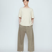 Tailored Curve Legged Trouser - SS26 - Umber