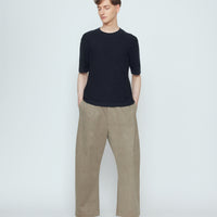 Tailored Curve Legged Trouser - SS26 - Umber