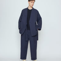 Spring Wrap Coat - SS26 - Navy