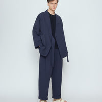 Spring Wrap Coat - SS26 - Navy