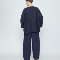 Lantern Shirt Jacket - SS26 - Navy Black