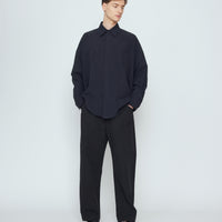 Signature Curve Legged Trouser - Canvas Edition - Black