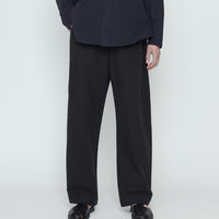 Signature Curve Legged Trouser - Canvas Edition - Black