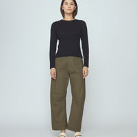 Ribbed Long Sleeves - SS26 - Black