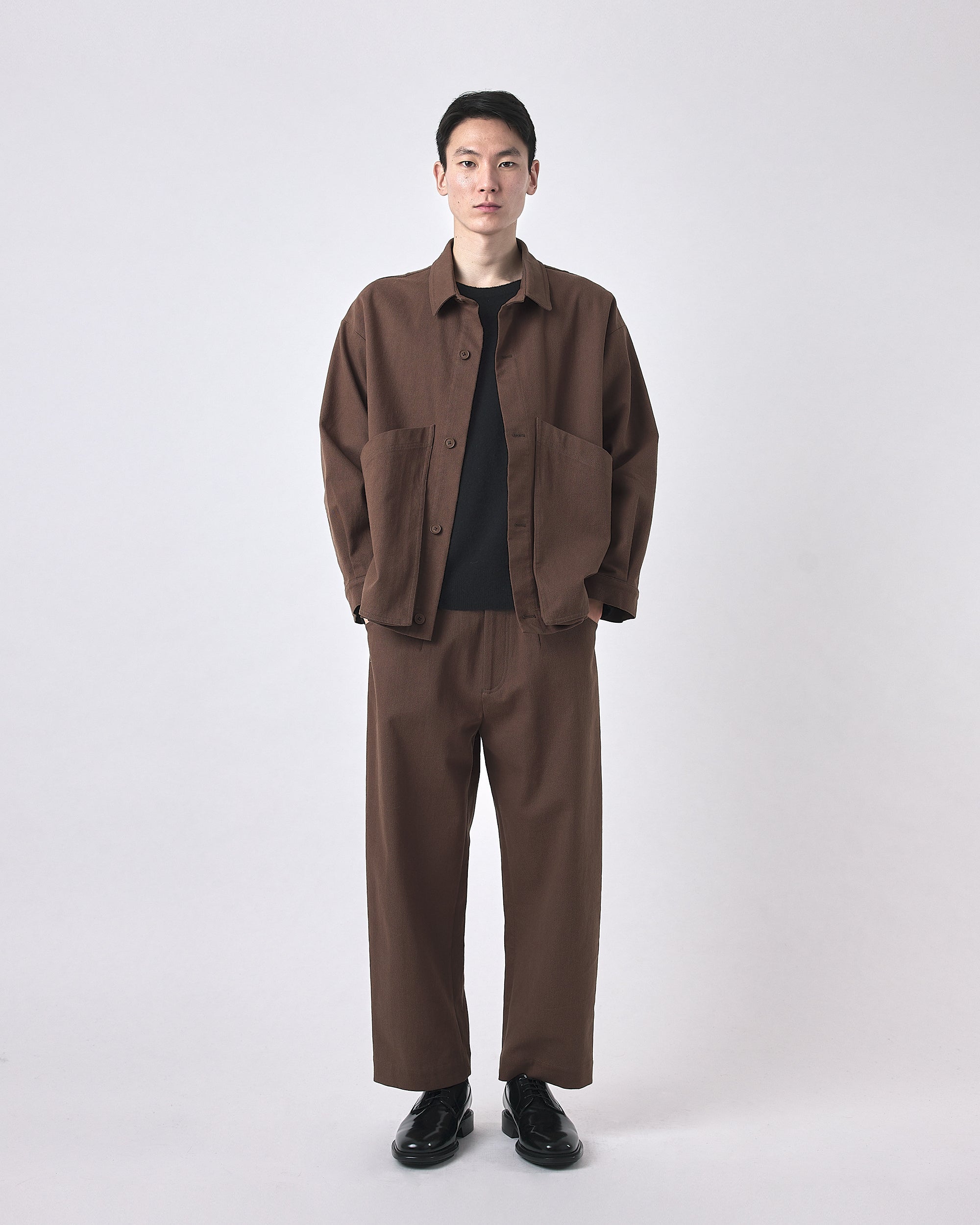 Signature Curve Legged Trouser - Fall Edition - Brown