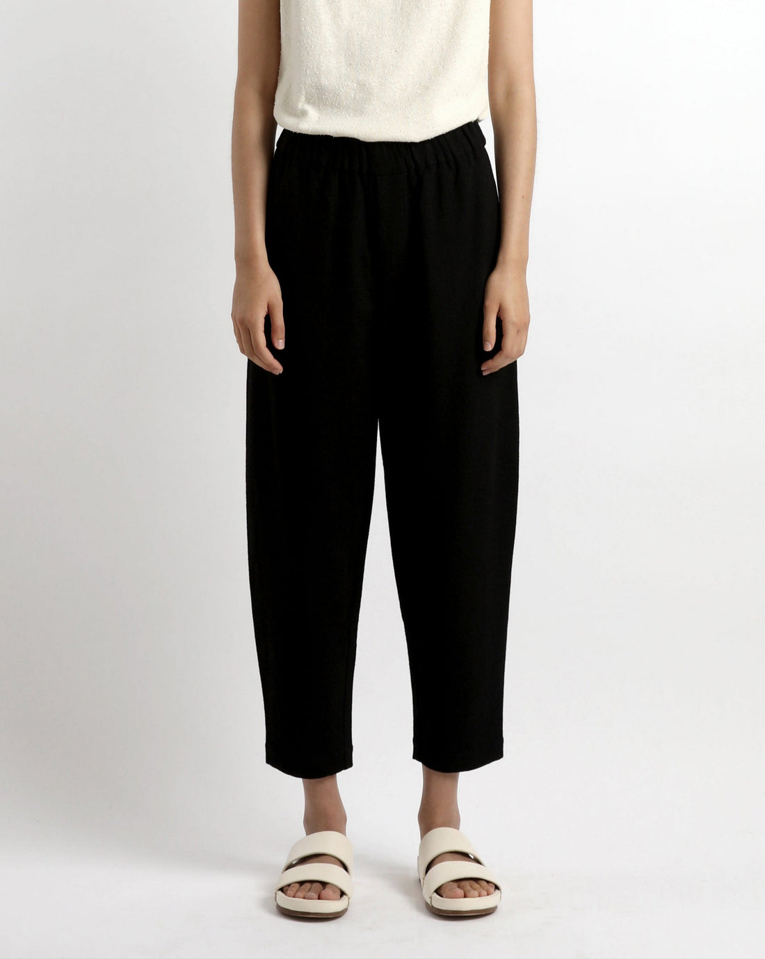 Signature Elastic Pull-Up Trouser - Classic Edition - Black