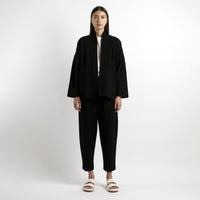 Signature Elastic Pull-Up Trouser - Classic Edition - Black